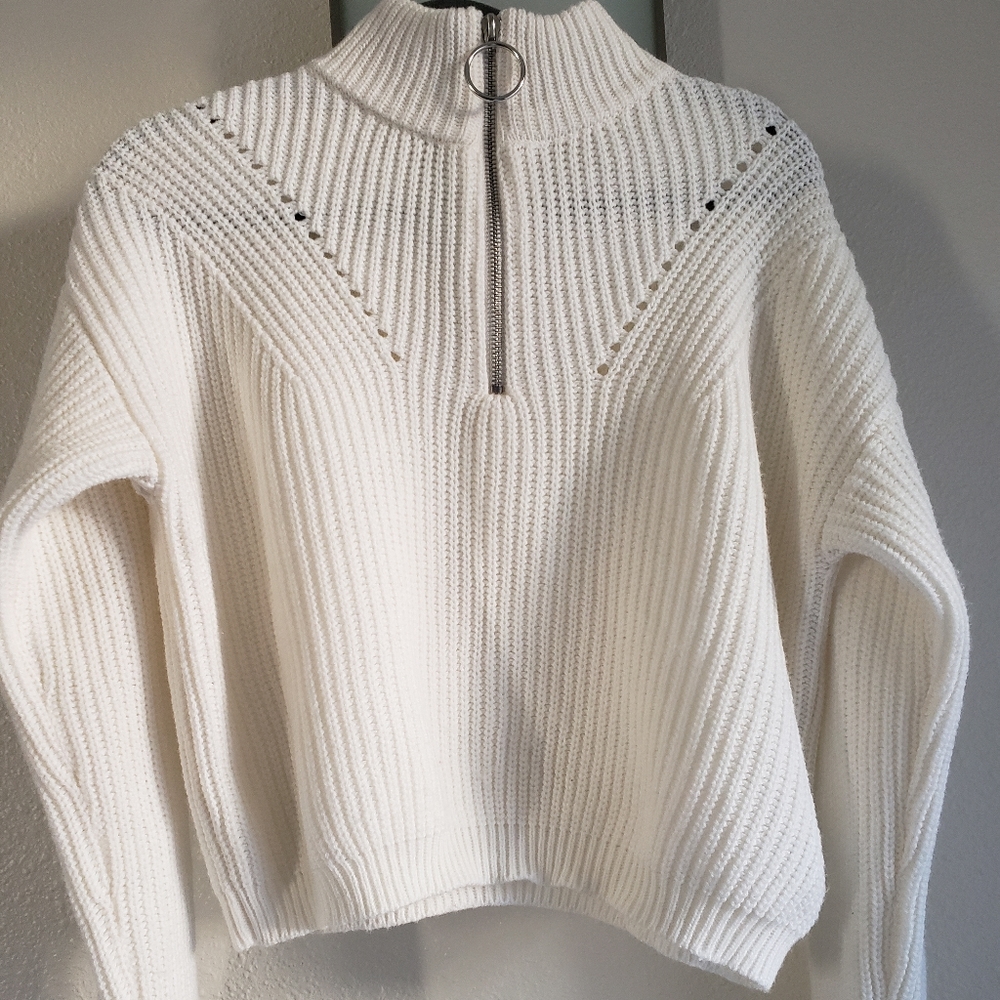 White sweater